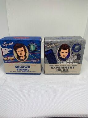 Dr. Squatch x Stranger Things Limited Edition Men's Soap Duo - Limited Edition!